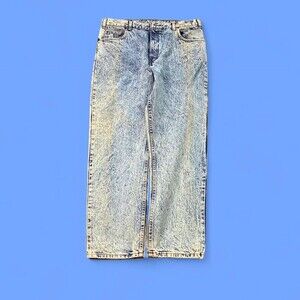 80s Acid Wash Gap Work Force Acid Wash Jeans Sz 38x30 Made In USA